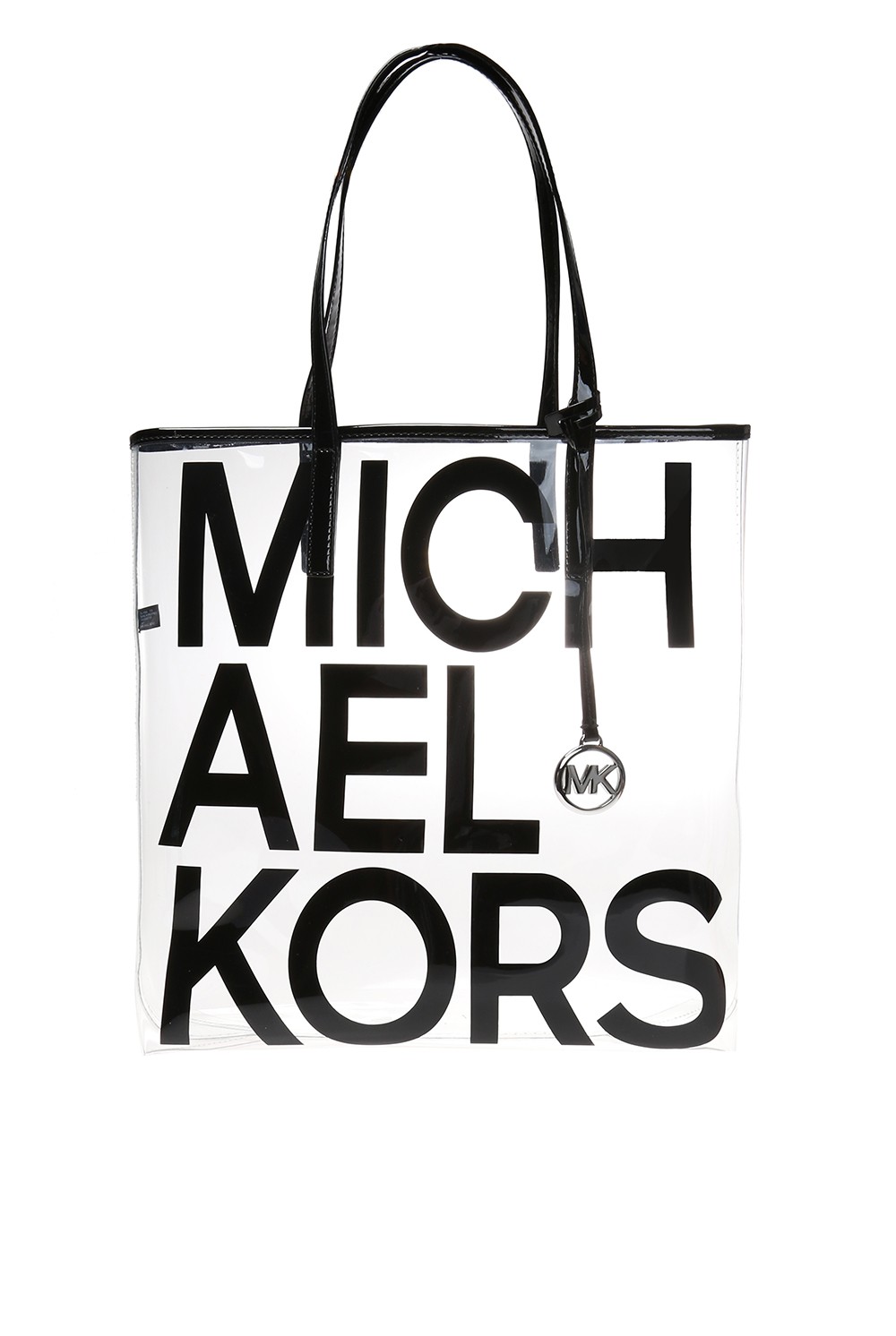 Black Shoulder bag with a printed logo Michael Michael Kors